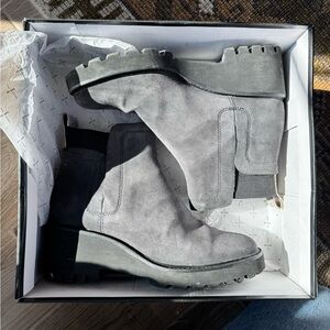 Dolce Vita Black Suede Ankle Boots